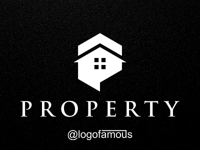 Property letter P logo idea app art branding design homelogo icon illustration logo monogram property propertylogo typography vector