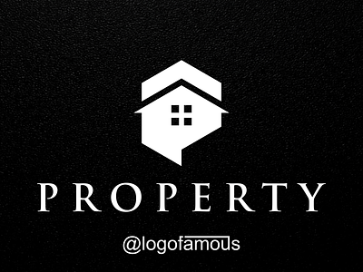 Property letter P logo idea