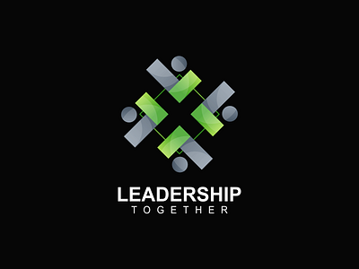 leadership together app branding design icon leadership leadershiplogo logo management modern monogram together typography ui ux vector