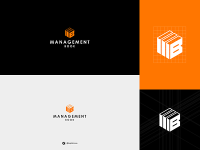 MANAGEMENT BOOK Logo Design Idea