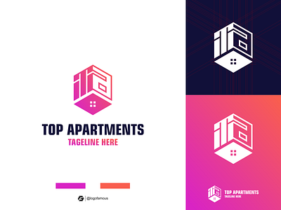 TOP APARTMENT LOGO DESIGN IDEA apartments branding design graphic design icon illustration logo logofamous logoforsale logoinspirations logoproses monogram monogramlogo talogo top toplogo typography ui ux vector