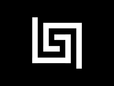 BPS labirin logo art bps design labirin logo negativ space