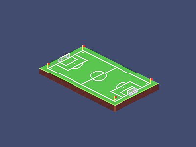 iso soccer field isometric isometric art isometric design isometry pixel art pixelart soccer soccer field