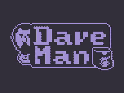 Dave-Man Logo