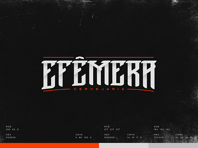 Efemera | Brand Identity | Brewery Company