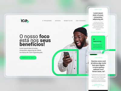 ICA+ | Landing Page