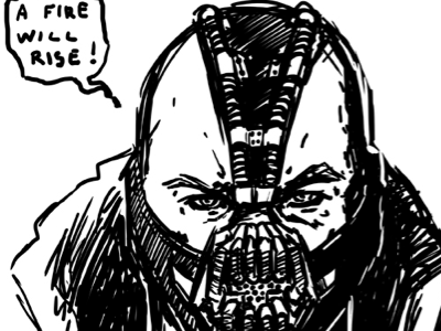 bane art dark fan knight rises the