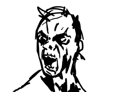 zombie illustration sketch zombie