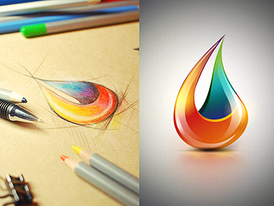 Logo Icon colorful design icon logo