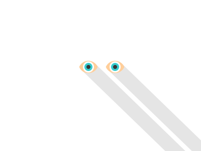 I See You :) eyes flat fun icon