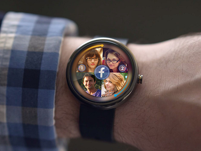 Facebook Android Wear app