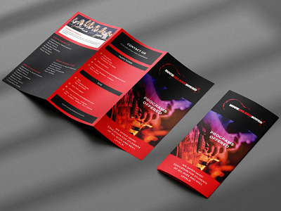 Rock Island Sound - Tri-Fold Brochure Design brochure brochure design design flyer flyer design logo poster trifold brochure trifold brochure design uidesign uiux