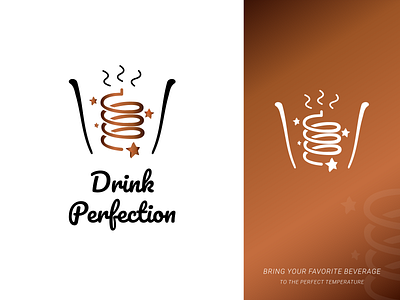 Drink Perfection - Logo Design brand brand design brand identity branding branding design design illustration logo logo design logodesign logos logotype typography uiux vector