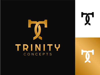 Trinity Concepts Logo Design brand identity branding design graphic design icons illustration lettermark logo logo design ui