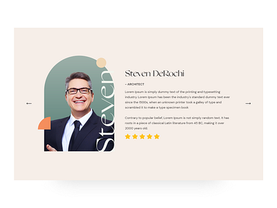 Client review ui design creative design luxury review testimonial ui ui ux ui design uidesign uiux ux web website