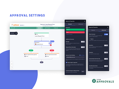 Approval Element Settings