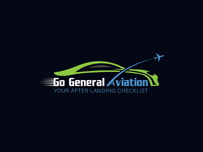 go general aviation logo brand branding design go general aviation logo illustration logo vector