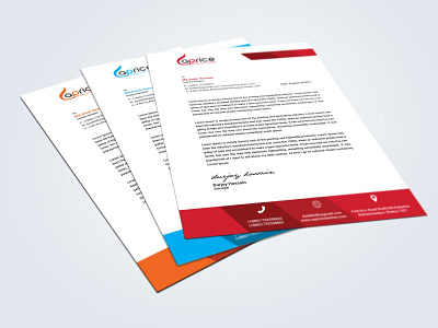 letterhead design