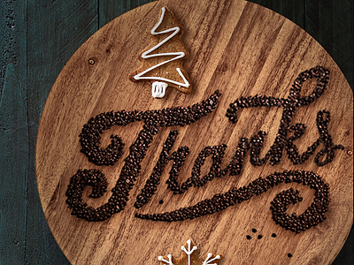 Choco Thanks Giving food lettering goodtype handlettering lettering strength in letters. thanks thanks giving