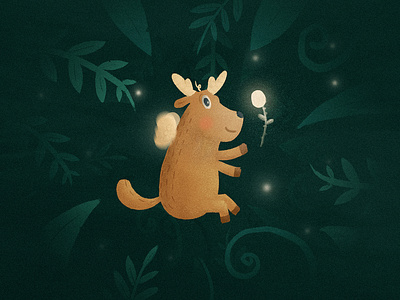 deer design illustration