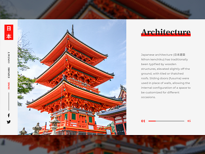 Japan-architecture architecture website japan ui uidesign webdesign