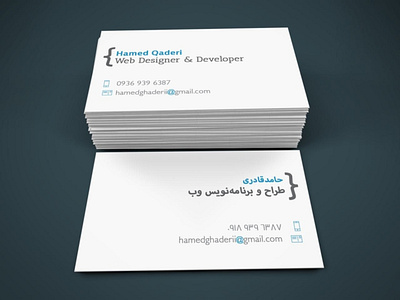 Programmer Business Cart card