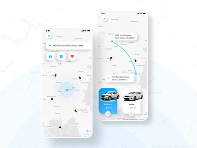 CABIS - TAXI android app car concept design gradient icon ios iphone location map navigation navigation menu taxi typography ui uidesign ux
