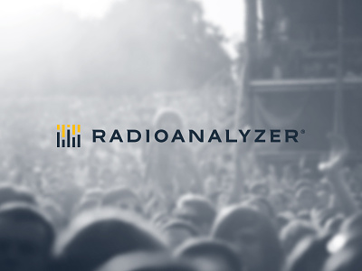 Radioanalyzer concert identity logo people radio vu meter