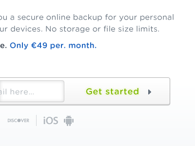 Storage webapp