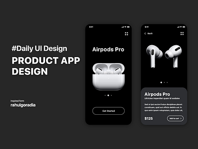 Daily UI Design app design ui ux