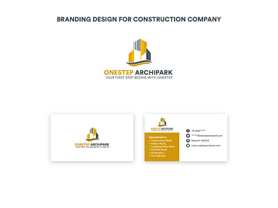 Branding Design for construction company branding design vector