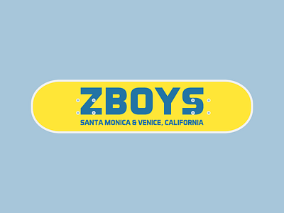 ZBoys Skateboard Design badge clean icon red skateboard sun surf vector zboys