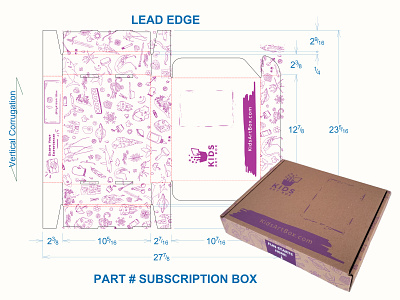 Shipping Box Design design illustration illustrator package design print