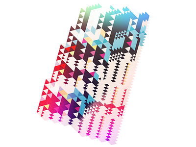 Random fragment geometric gradients random