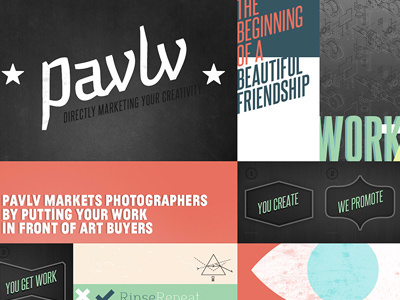 The Beginning of a Beautiful Friendship screengrab placeholder site fun with type