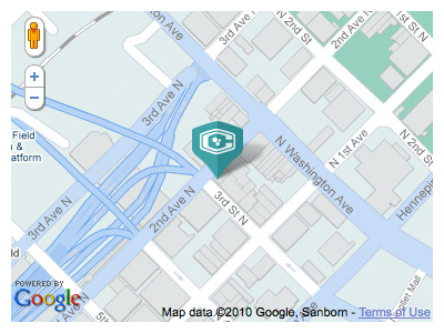 Map to Catalyst blue google green map