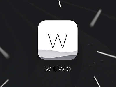 Wewo 3d app concept branding dairy icon illustrations logo minimalism mobile app product product designer set of icons studio the glyph typography ui ux web web design web design