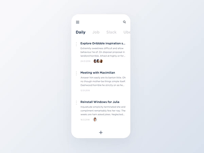 White Notes App animation blog branding dairy illustration messanger minimalism mobile navigation notes product search bar store the glyph the glyph studio typography ui ux website white