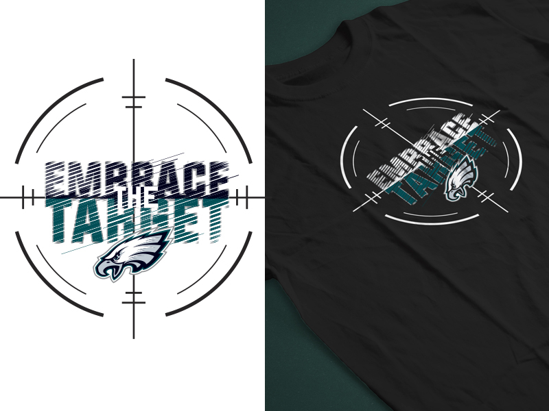 Philadelphia Eagles Embrace The Target Shirt Design on Behance