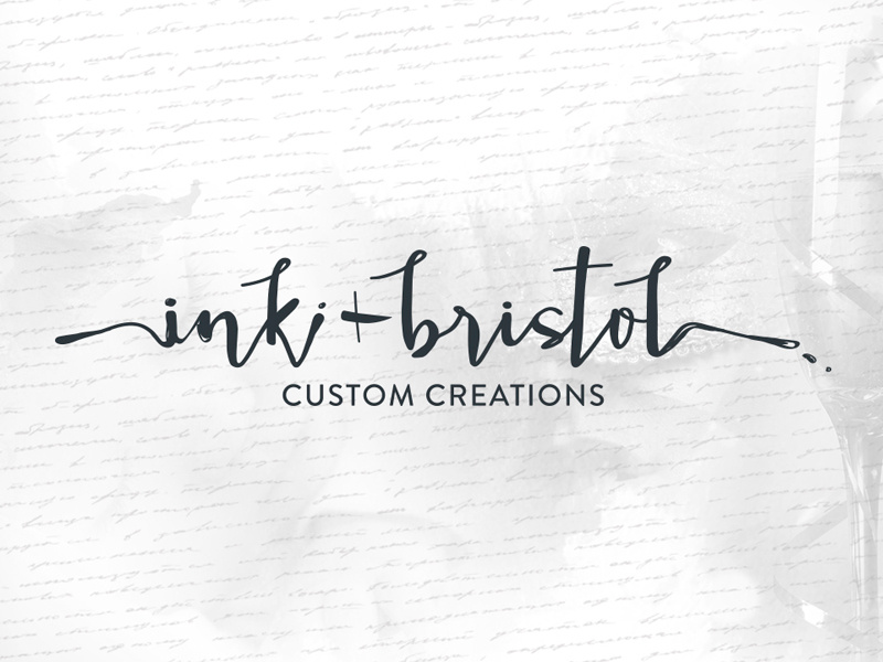 Ink & Bristol Branding by Brad Bergman on Dribbble