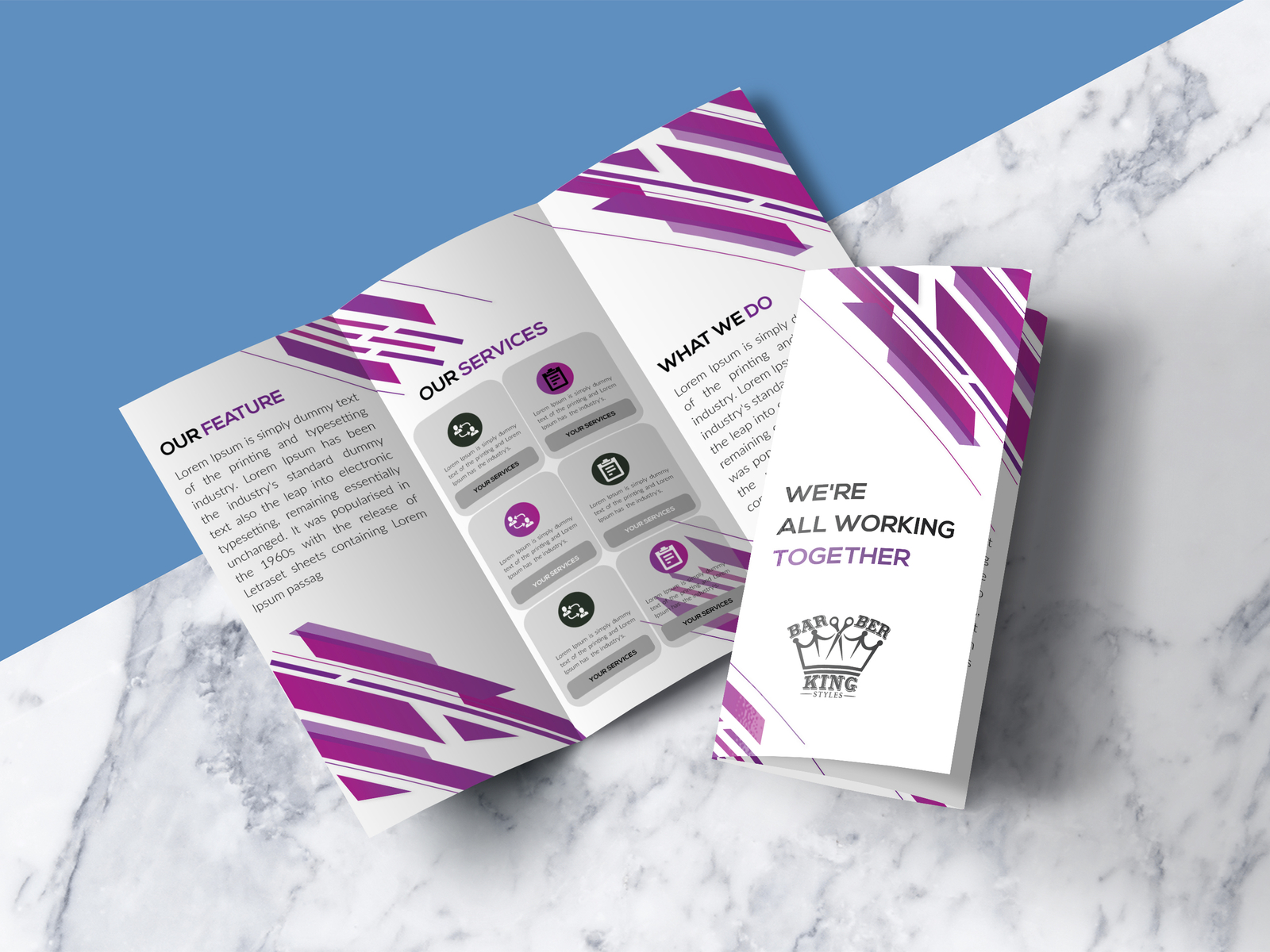 Tri-fold Brochure Design 04 By Rayhan Nasir On Dribbble