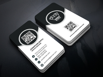 Business card design Sample business card business card design business card psd creative design flat graphic icon minimal visiting card visiting card design