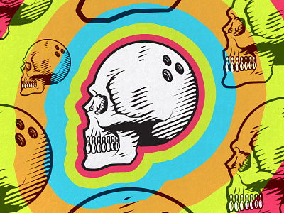 Bowling Skull, skittle teeth ball bowling pins skeleton skittles skull