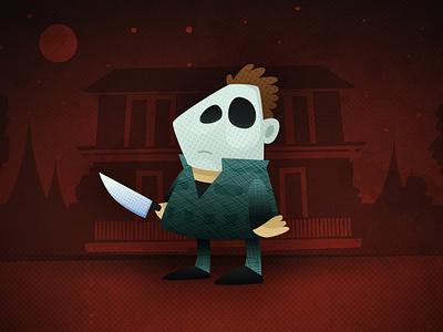 Michael Myers film halloween horror horror movie illustration michael myers michaelmyers slasher