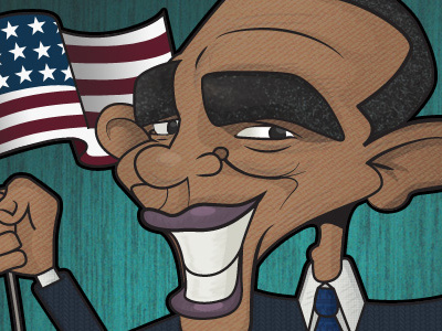 Barack Obama barack barrack democrat obama president vector