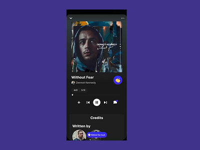 Behind the track aboutsong design music music app music player musician sezmic