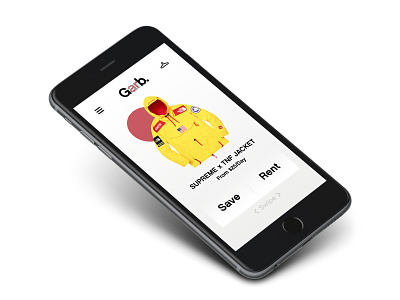 Garb. App app app concept branding digital streetwear ui elements ui. uidesign uxdesign