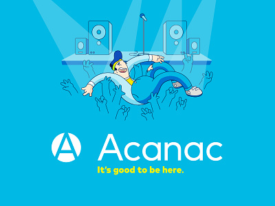 Acanac acanac branding characters design icon id illustration logo phone wordmark