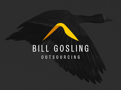 Bill Gosling Outsourcing branding communications goose gosling logo outsourcing solution