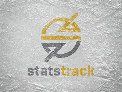 Statstrack analytics branding hockey icon logo sports stats tracking